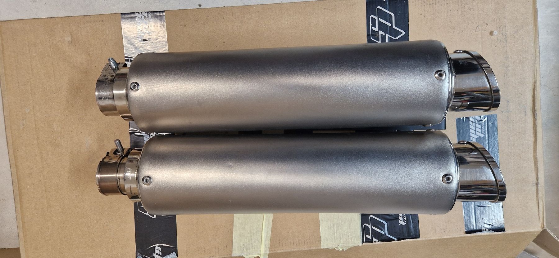 Sistemi di scarico: Harley Davidson XR1200 Hyperblast Auspuff Slip-on – Usato da Nunningen venduto da Alpinev6gt 1