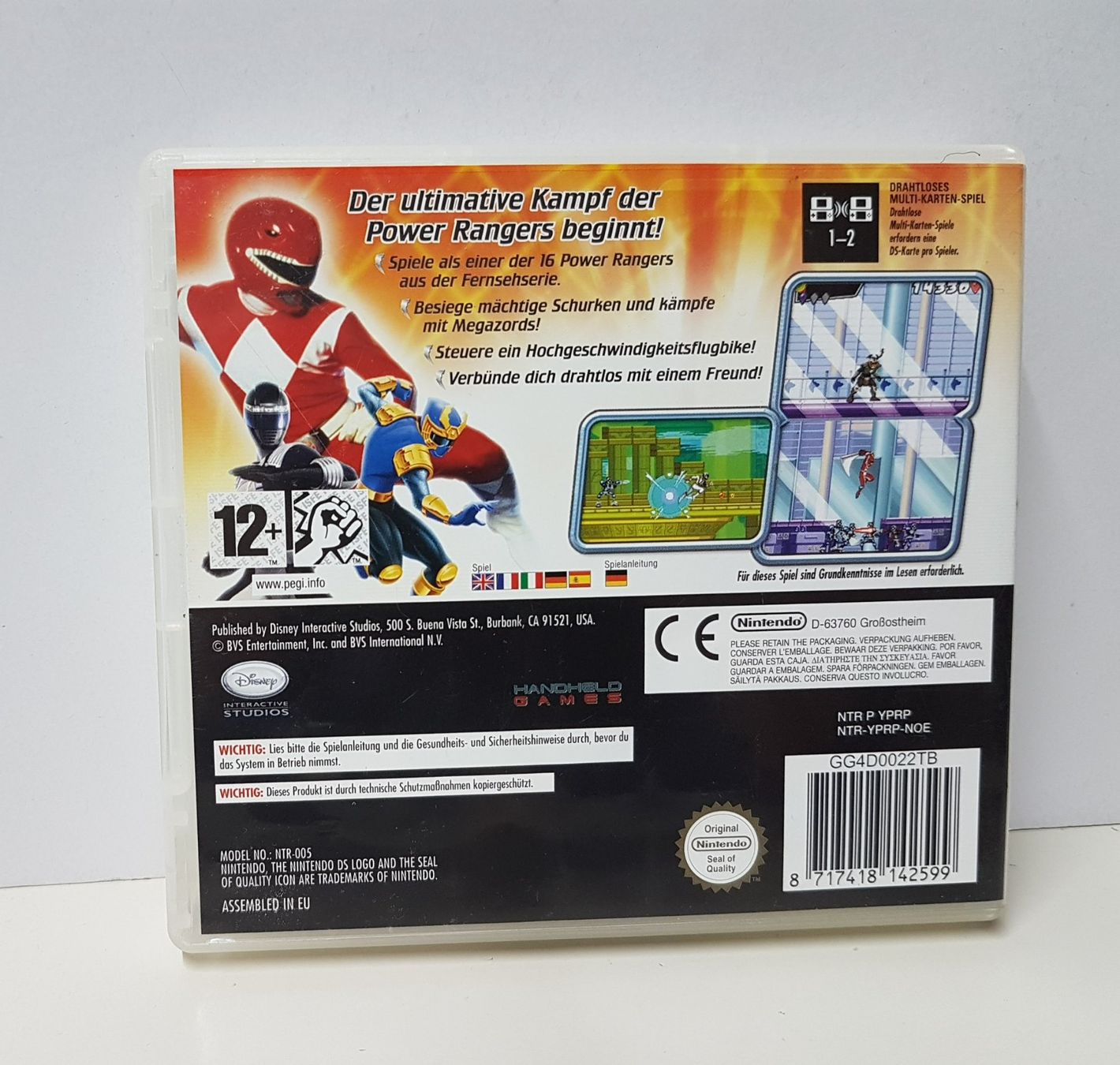 Nintendo Giochi: DS Power Rangers Super Legends – Usato da Schüpfheim venduto da Game-Paradis 1