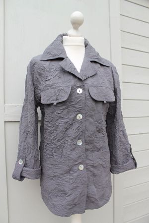 Veste grise froissée CHRIS LINE new