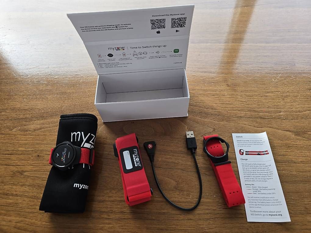 Giochi: Myzone MZ-Switch  Herzfrequenz-Tracker – Usato da Bern venduto da bernhard.b84