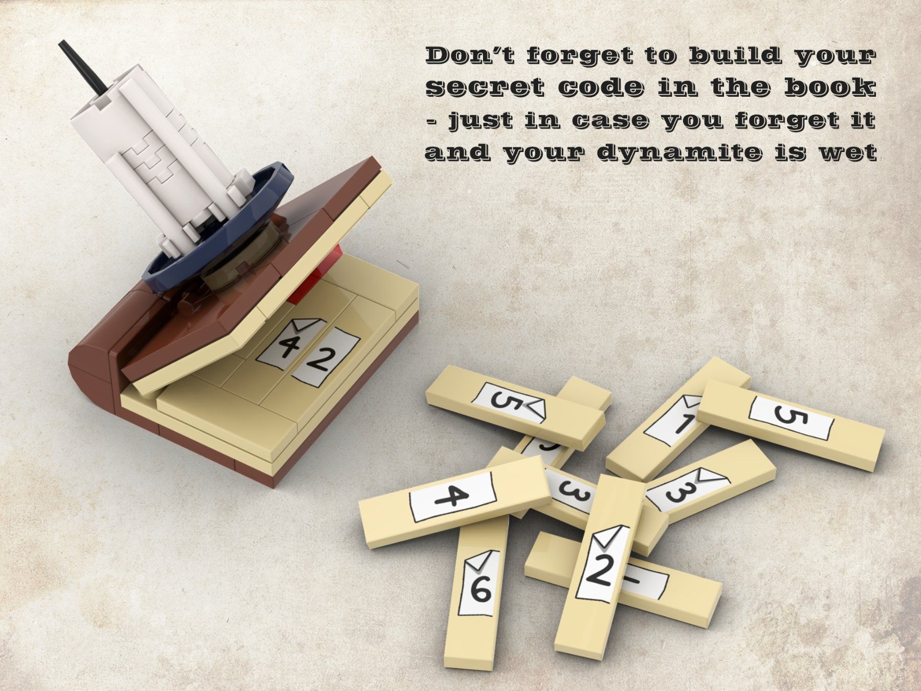 Lego Kit di costruzioni: BRICKLINK 910016 "SHERIFF'S SAFE" 18+/580 PCS/PZS – Nuovo e nell'imballaggio originale da Gelterkinden venduto da Tri-Tra-Trallala 7