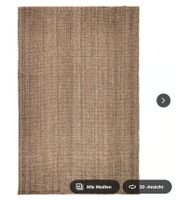 IKEA LOHALS Teppich flach gewebt (Natur, 200x300 cm)