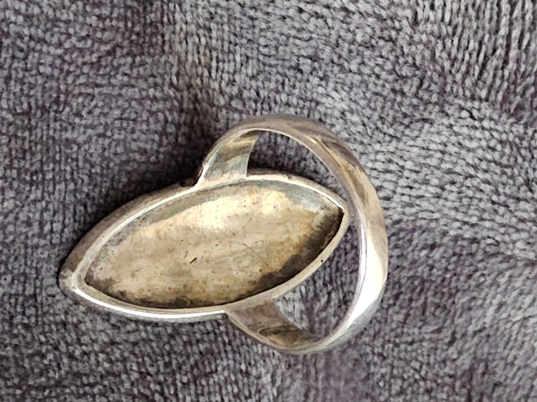 Anelli: Vintage Sterling Silber Ring mit Onyx, Grösse 52 – Usato da Zürich venduto da SciTec 6