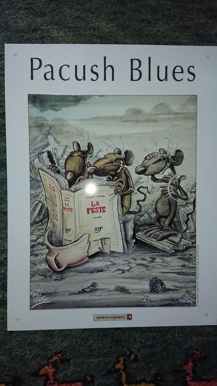 Fumetti: Ptiluc / plaque en fer, souple. – Nuovo (secondo la descrizione) da Cortaillod venduto da signep 1
