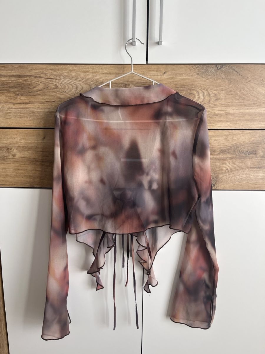Bershka Camicette: Damen Bluse gemustert Grösse M Bershka – Usato da St. Gallen venduto da ninananas 1