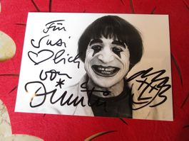 DIMITRI LEGENDERER CH CLOWN AUTOGRAMMKARTE ANTIK