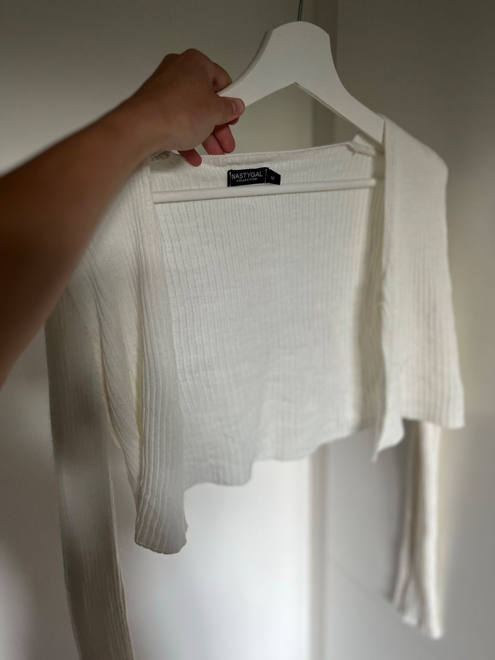 Boléros: White bolero / short open cardigan – D'occasion à Basel par das_7wzs