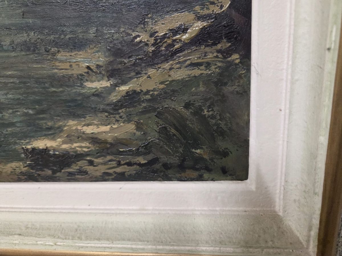 Tableaux: Ölgemälde Flusslandschaft mit Signatur  – D'occasion à Dietikon par brocki-eyra 2