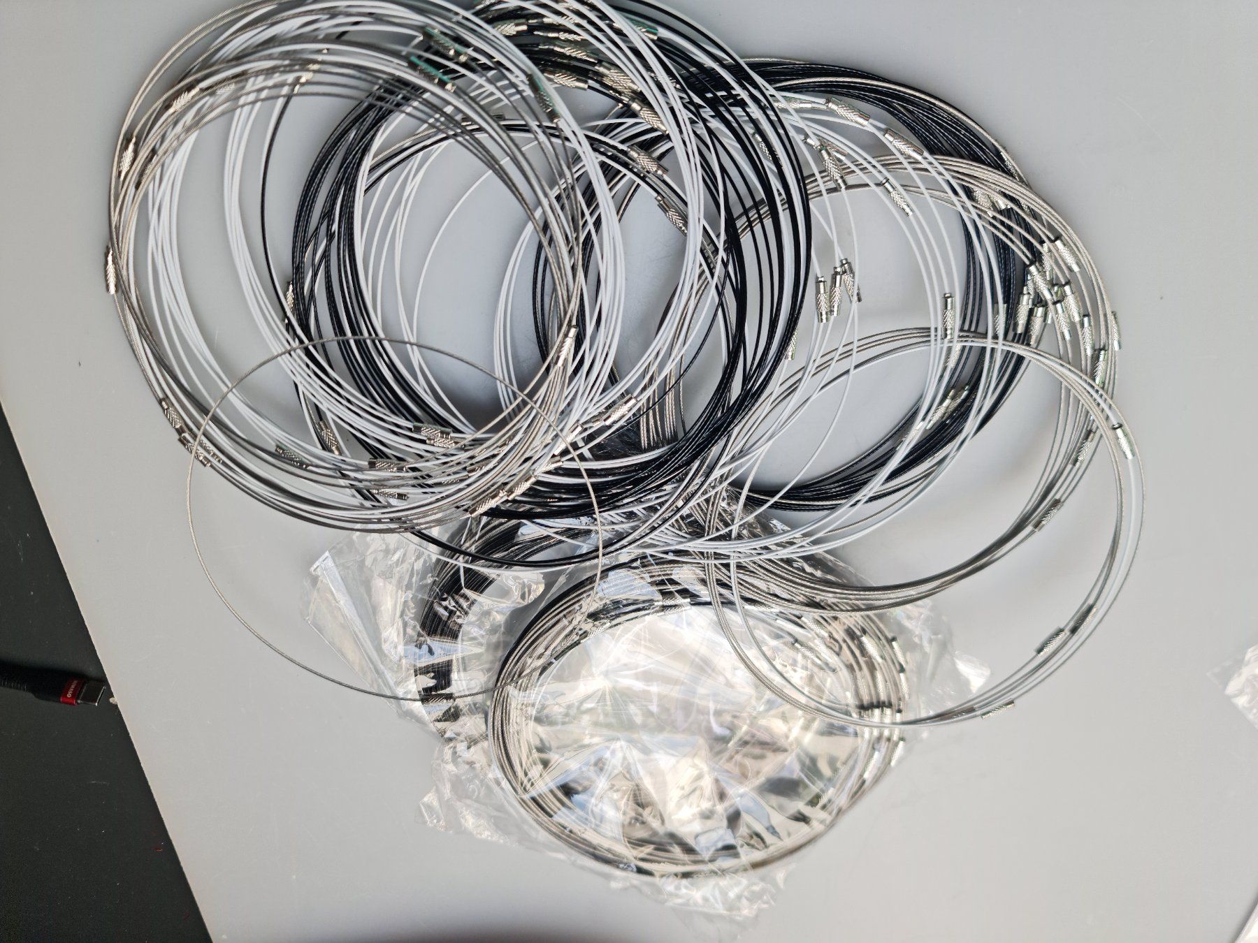 Kit bricolage: verschraubbare Ringe, für Ketten oder Deko... – Nuovo (secondo la descrizione) da Turbenthal venduto da SiBra77