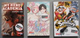 3 Mangas - Splatoon, My Hero Academia und Jakane & Hana