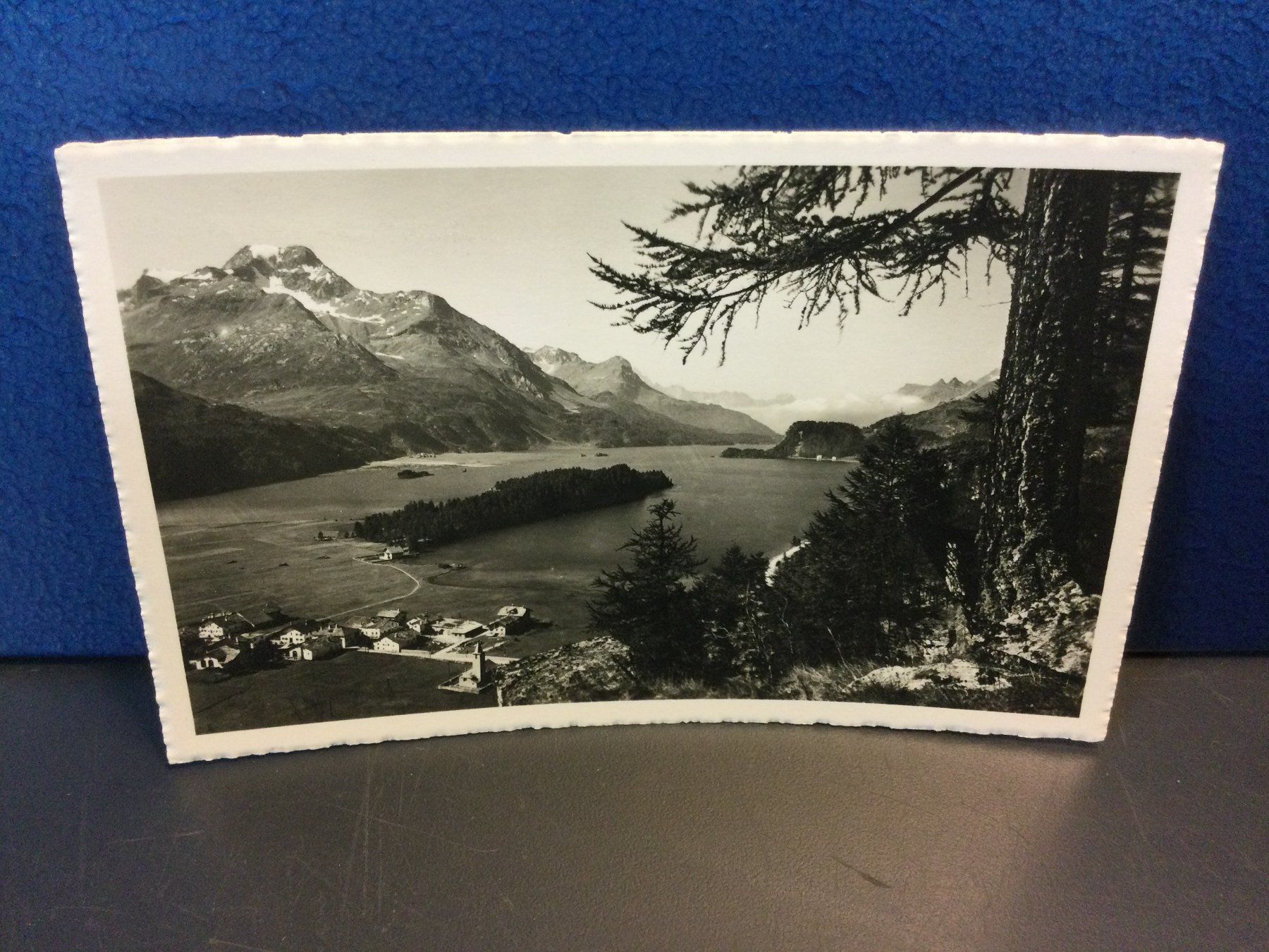 Cartoline postali: Alte Ansichtskarte Sils-Baselgia im Engadin – Usato da Wangen SZ venduto da kuriosum12