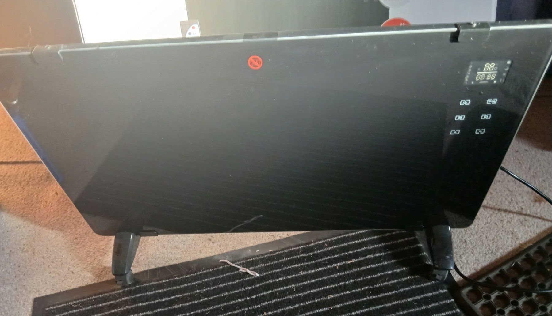 Heizgeräte: Glasheizer-Schwarz Panel – Neu (gemäss Beschreibung) aus Sirnach von Rkressig 3