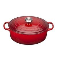 Le Creuset Signature oval 31 kirschrot
