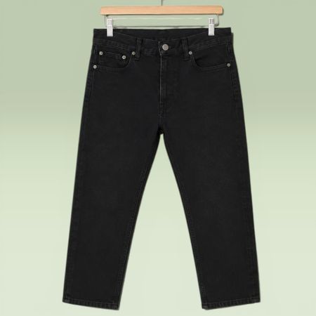 Levi's 502 Jeans W33 L30 Schwarz - Taper Fit Premium