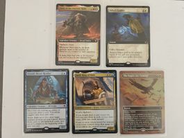 Magic the Gathering The Hobbit Karten Set 5 Stk. 
