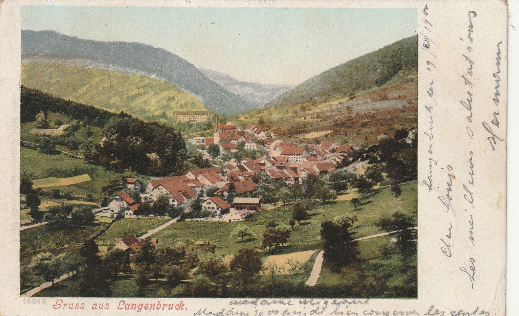Cartes postales: Langenbruck – D'occasion à Rorschacherberg par fratovi2