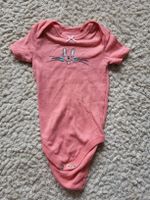Frühlings-Babybody, Grösse 74/80, mit lustigem Hasenmotiv🐰