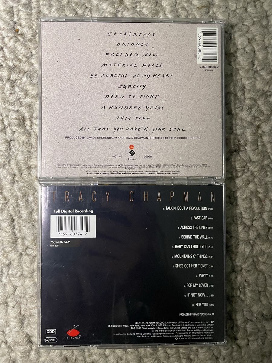 CDs: 2x Tracy Chapman  – Gebraucht aus Reinach AG von trigger7811 1