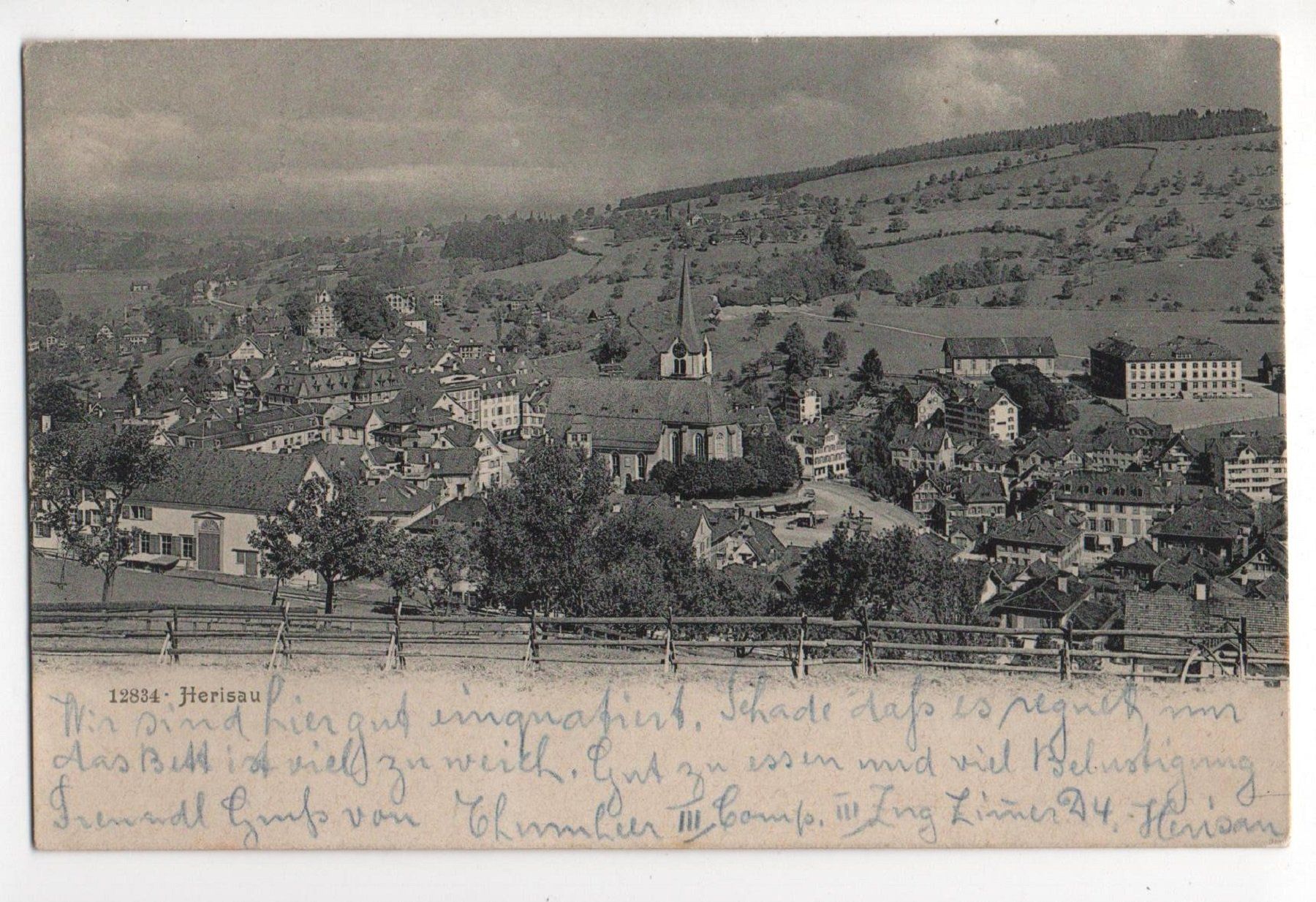 Cartes postales: HERISAU Nr. 12834 – D'occasion à Jona par philajona