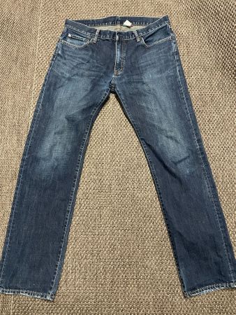 Jeans blau Baumwolle Grösse 36