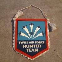 Wimpel Swiss Hunter Team Schweizer Luftwaffe