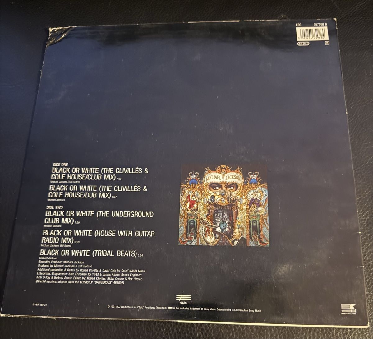 Dischi in vinile: Seltene Michael Jackson - Black or White  Schallplatte LP – Usato da Goldach venduto da Messerguru 2
