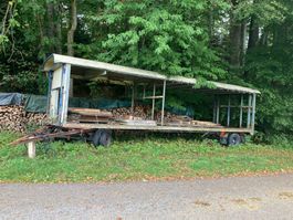 Fahrgestell für Zirkuswagen/Bauwagen 9,5m