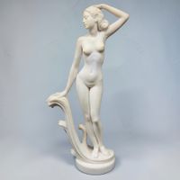 Sculpture en albâtre de la déesse grecque Aphrodite Vénus