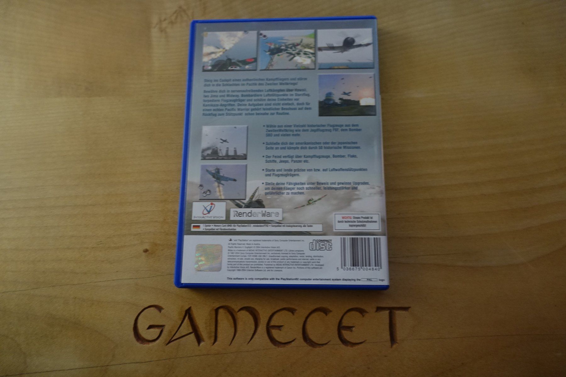 Sony Giochi: Pacific Warriors II: Dogfight – Usato da Steinach venduto da Gamecet 3