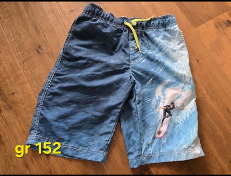 Badehose Here and There C&A blau Grösse 152 gebraucht