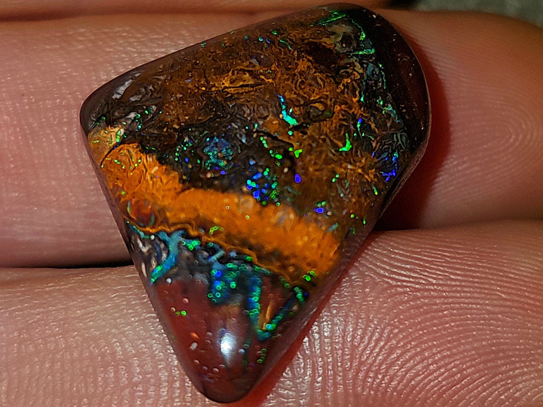 Edelsteine: 37.34ct Boulder Opal aus Koroit, Australien – Neu und originalverpackt aus Uerkheim von Winwinner 4