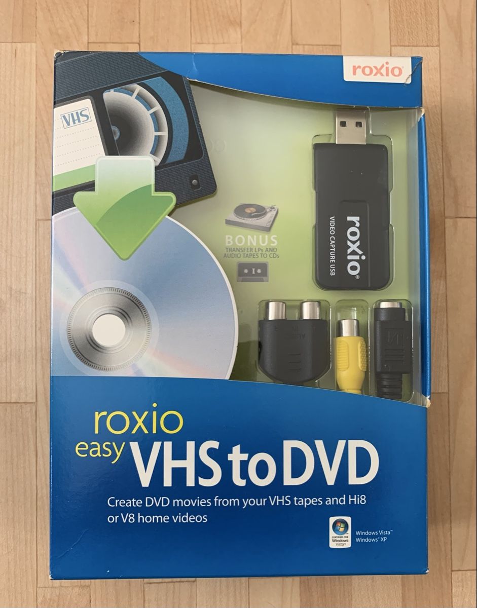 Unità & Adattatore: Roxio VHS to DVD – Nuovo (secondo la descrizione) da Horw venduto da Stoeffu735