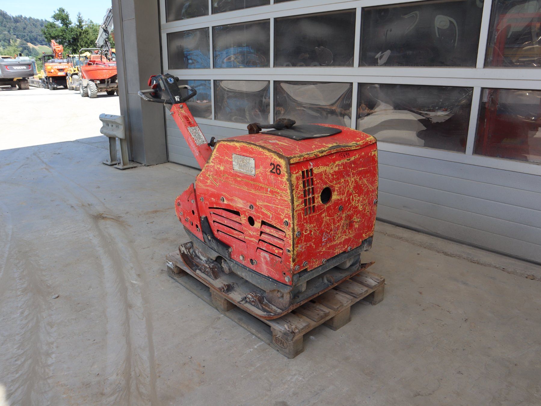 Bomag Tutte le macchine: Bomag BPR 100/80D Vibroplatte – Usato da Hasle LU venduto da Arag08 4