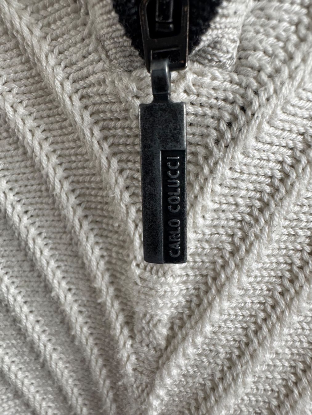 Carlo Colucci Maglioni & Felpe: Carlo Colucci Pullover Polo Strickoberteil – Usato da Obfelden venduto da cesarina10 4