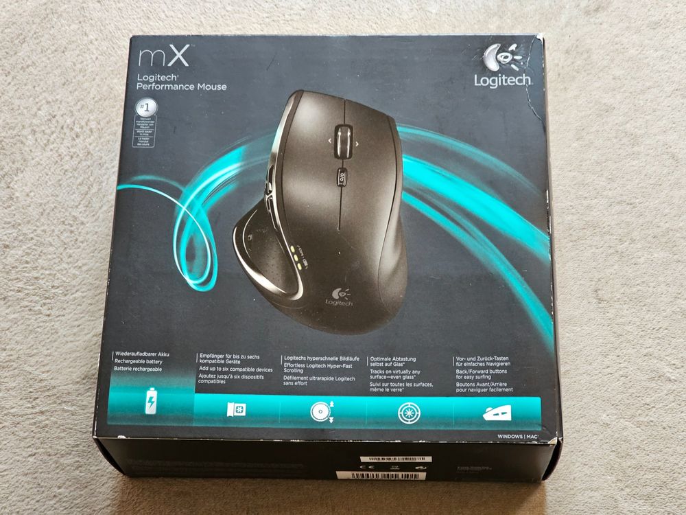 Logitech Performance Mouse MX – As New in OVP / Komplettset (Neu und ...