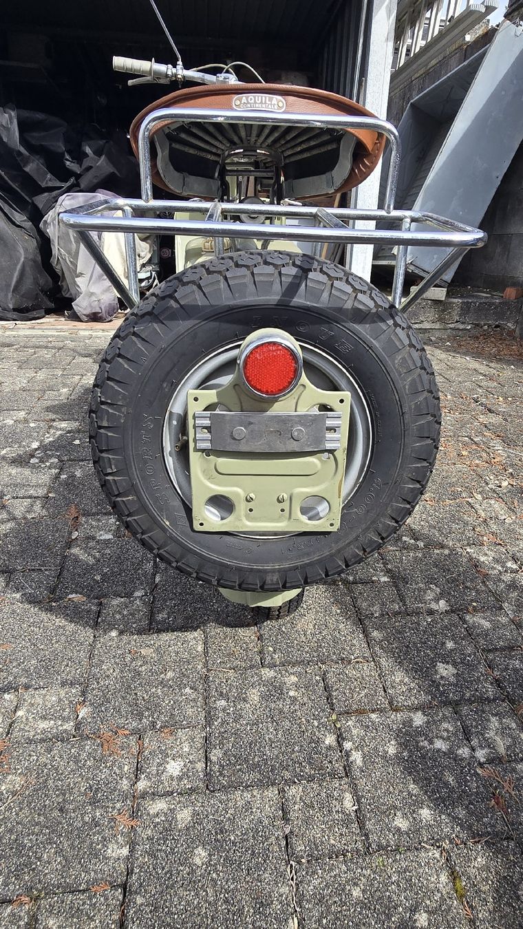 Scooter: Lambretta D 125 mit spez lenkschloss – Usato da Niederwangen BE venduto da Zimmo72 1
