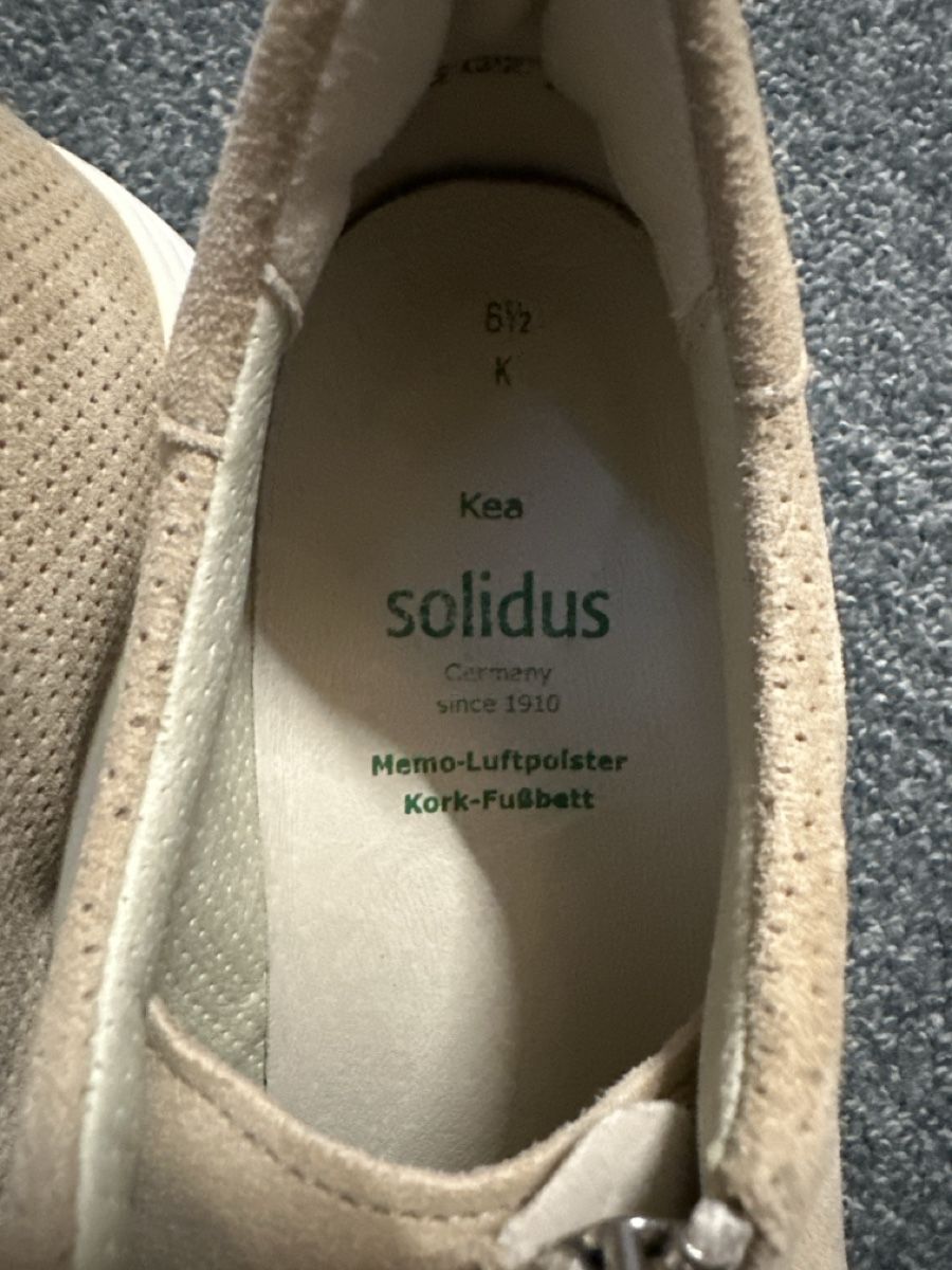 Scarpe da donna: Solidus Kea Sneaker Beige Gr 6.5 – Nuovo e nell'imballaggio originale da Baltschieder venduto da YmroBe 2