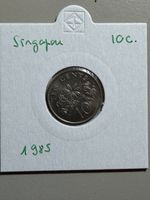 Singapour - 10 cents - 1985