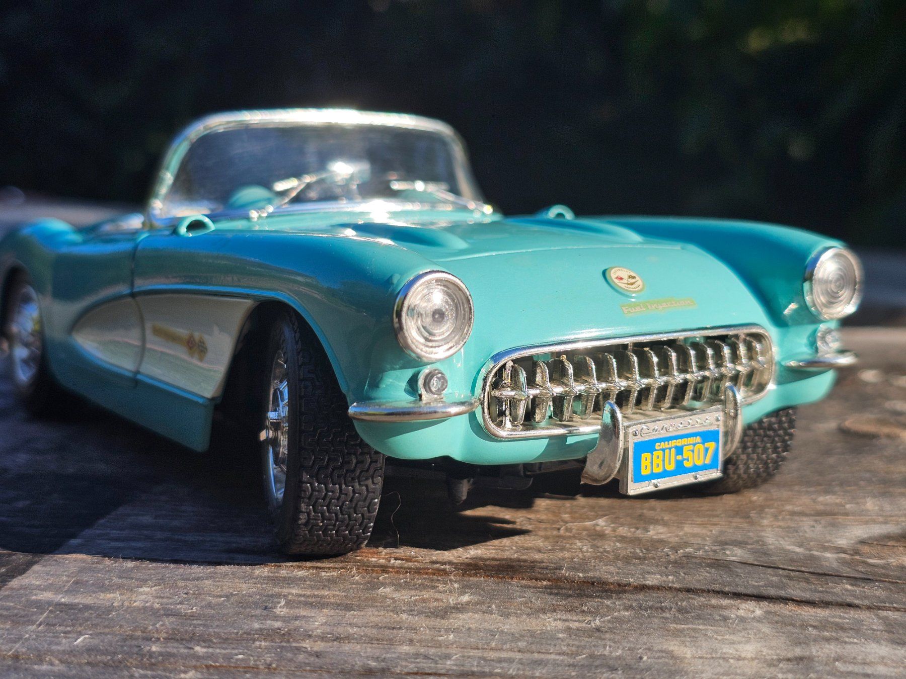 Chevrolet Modellini d'auto: Modellauto "Chevrolet Corvette" (1957, 1/18) – Usato da Meisterschwanden venduto da Hummer21 3