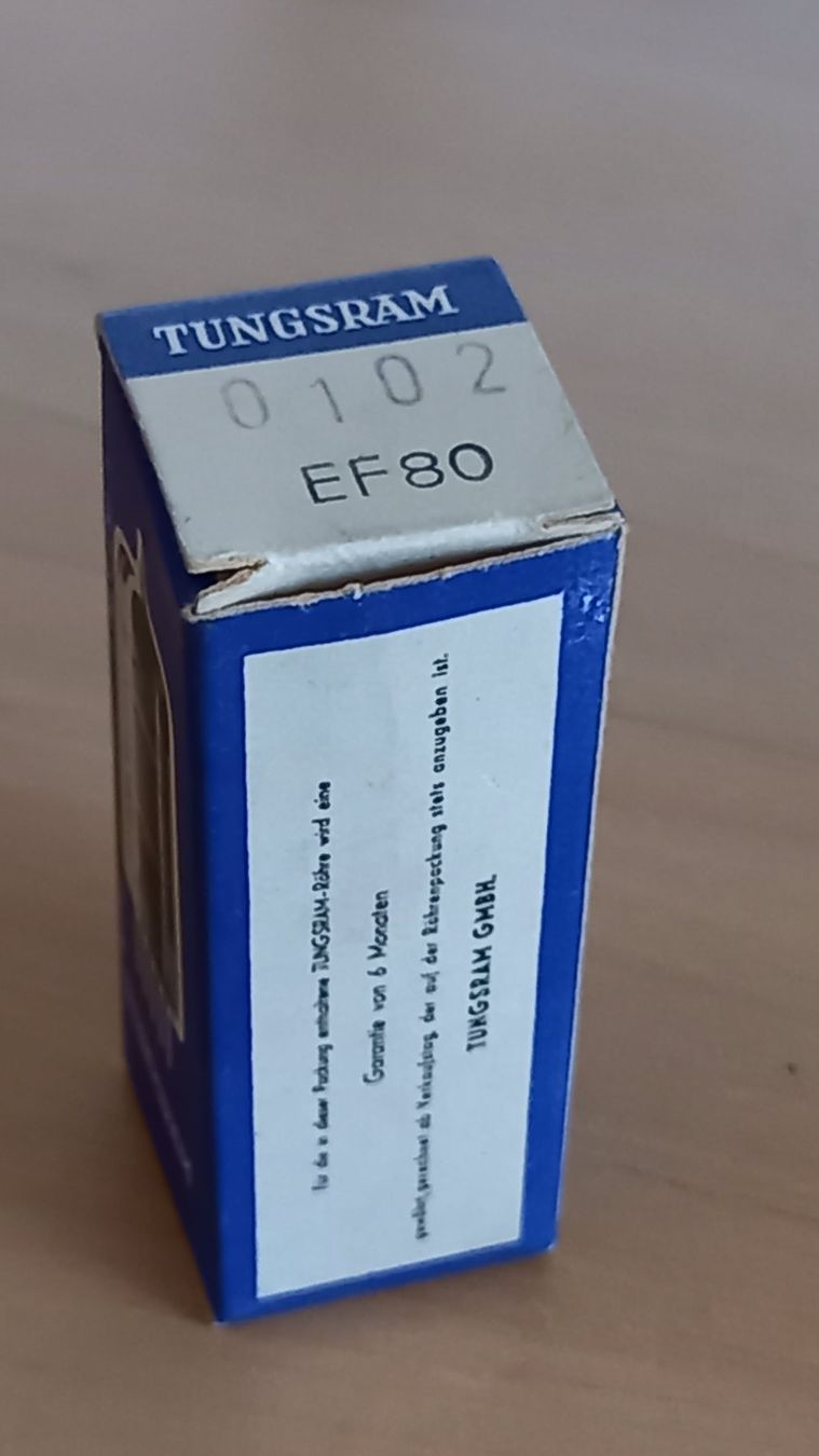 Componenti elettronici: Radioröhre EF80 Tungsram – Nuovo (secondo la descrizione) da Lausen venduto da habrefre 3