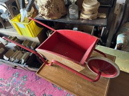 Vintage Kinderschubkarre "Wisa Gloria" - Top Zustand!