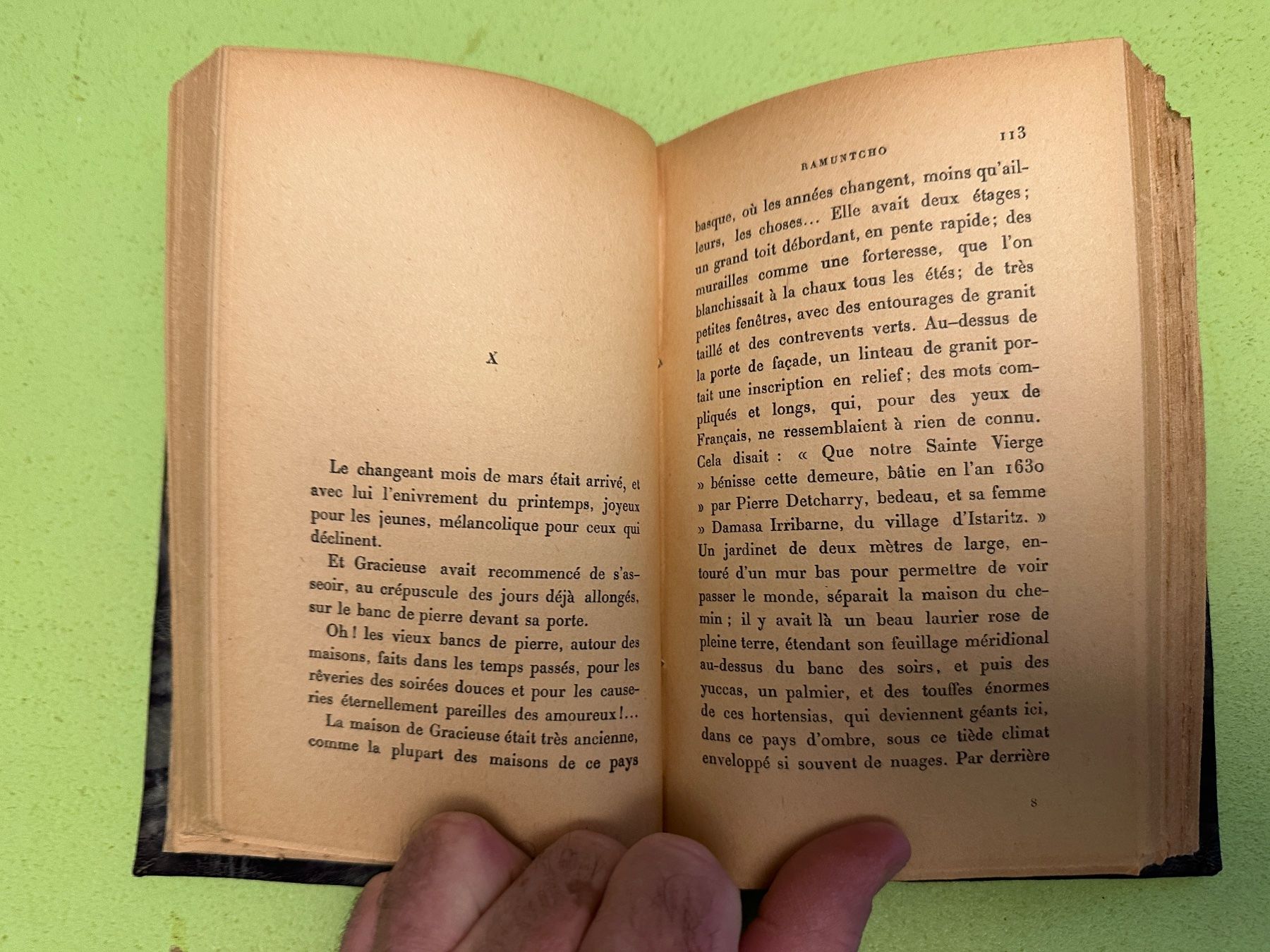 Libri: Pierre Loti: Ramuntcho. – Usato da Zürich venduto da allp 4