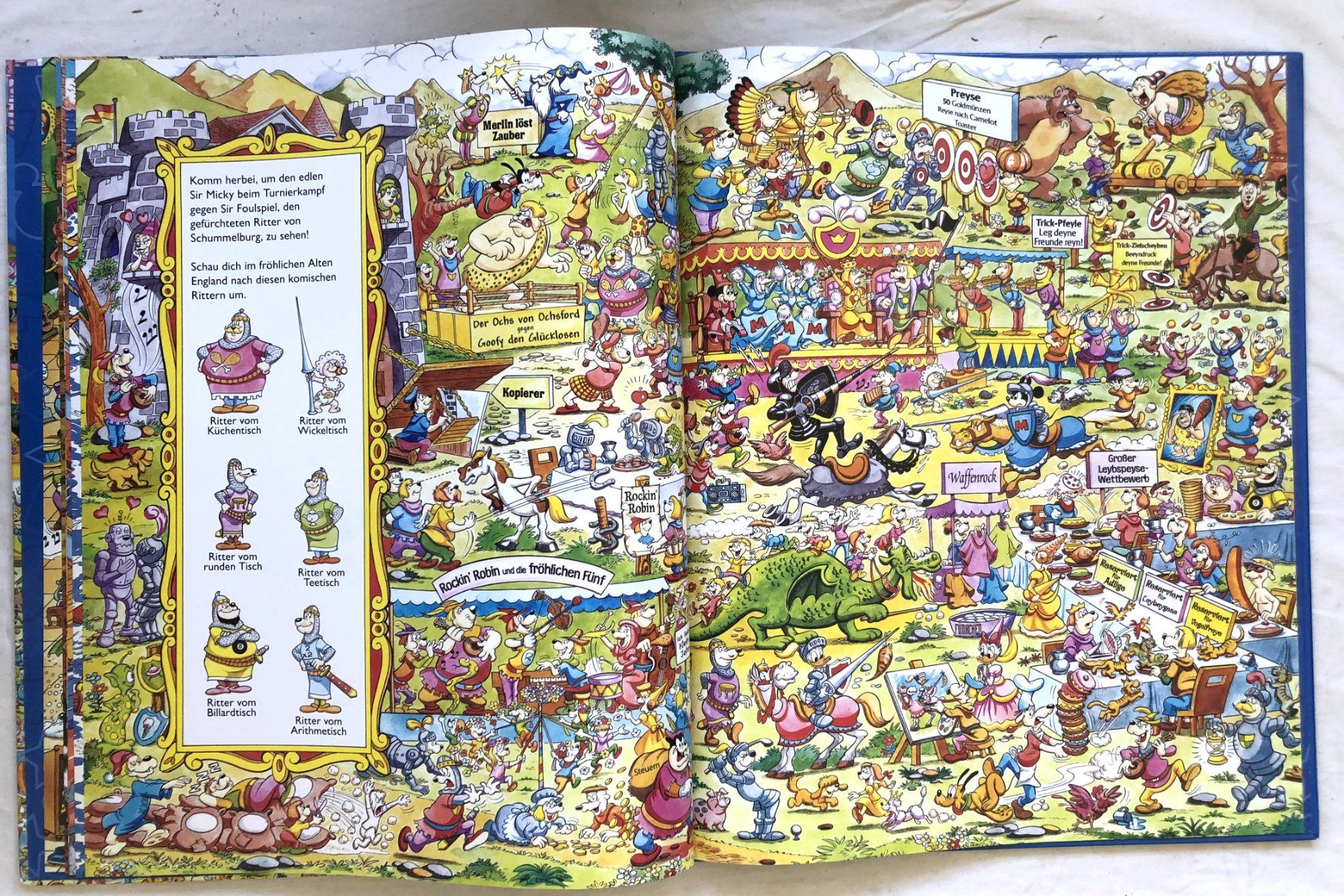 Libri: Disney Mickey & Freunde Suchbuch EXTRAGROSS - Wimmelbuch – Usato da Schaffhausen venduto da durruti 3