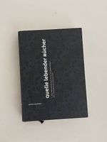 Buch Quelle lebender Bücher  Edition Clandestin