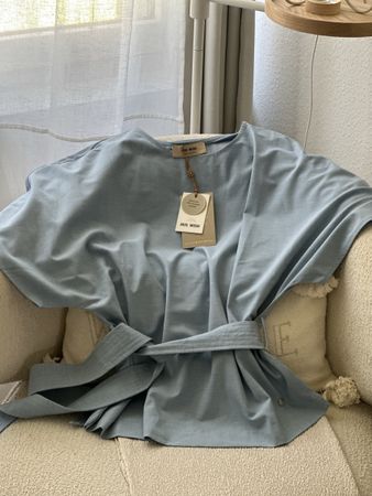 Mos Mosh Hemdbluse blau Grösse S neu mit Etikett