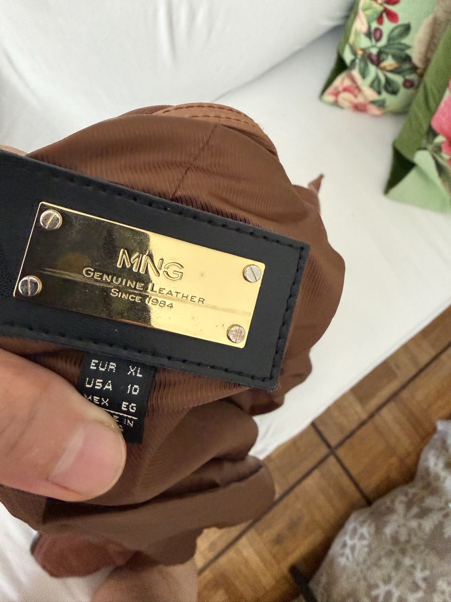 Mango Giacche: Neuwertige Lederjacke XL – Nuovo (secondo la descrizione) da Küsnacht ZH venduto da sabinamari 3