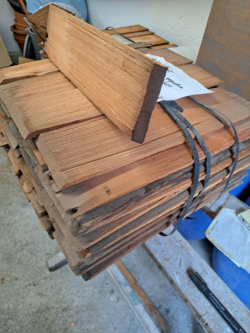 Articoli in legno: Spaltschindeln Douglasie – Nuovo (secondo la descrizione) da Buochs venduto da oeab2 2