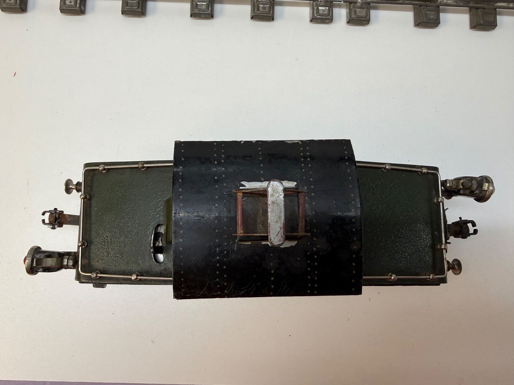Märklin Modellini di ferrovie: Märklin Spur 1, E-Lok, grün, Blech – Usato da Hinwil venduto da Johann57 6