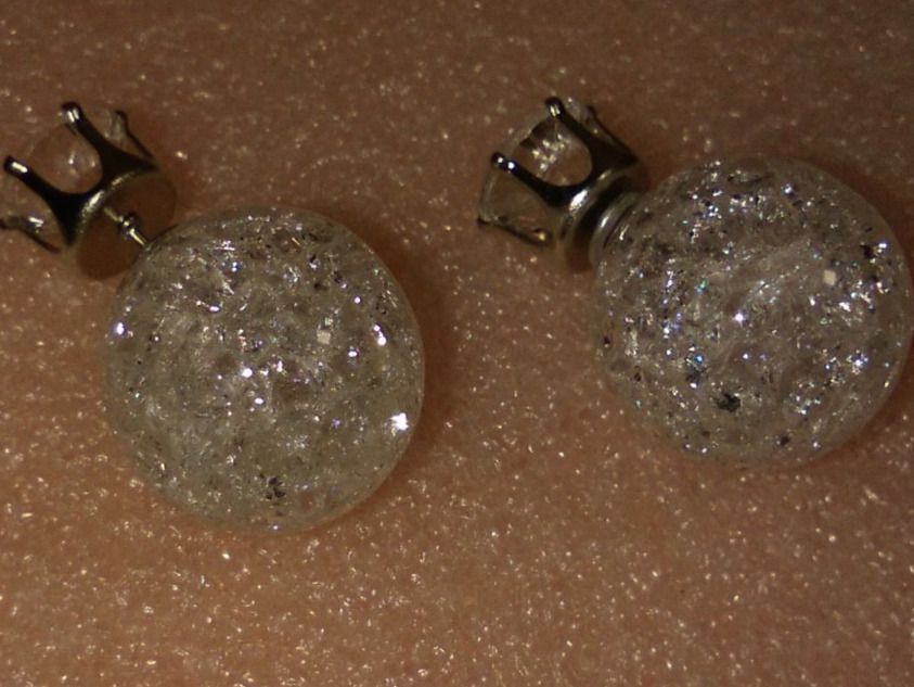 Orecchini pendenti & Orecchini a lobo: ohrringe modeschmuck ,,weiss – Nuovo (secondo la descrizione) da Basel venduto da bijoutrie_4 2