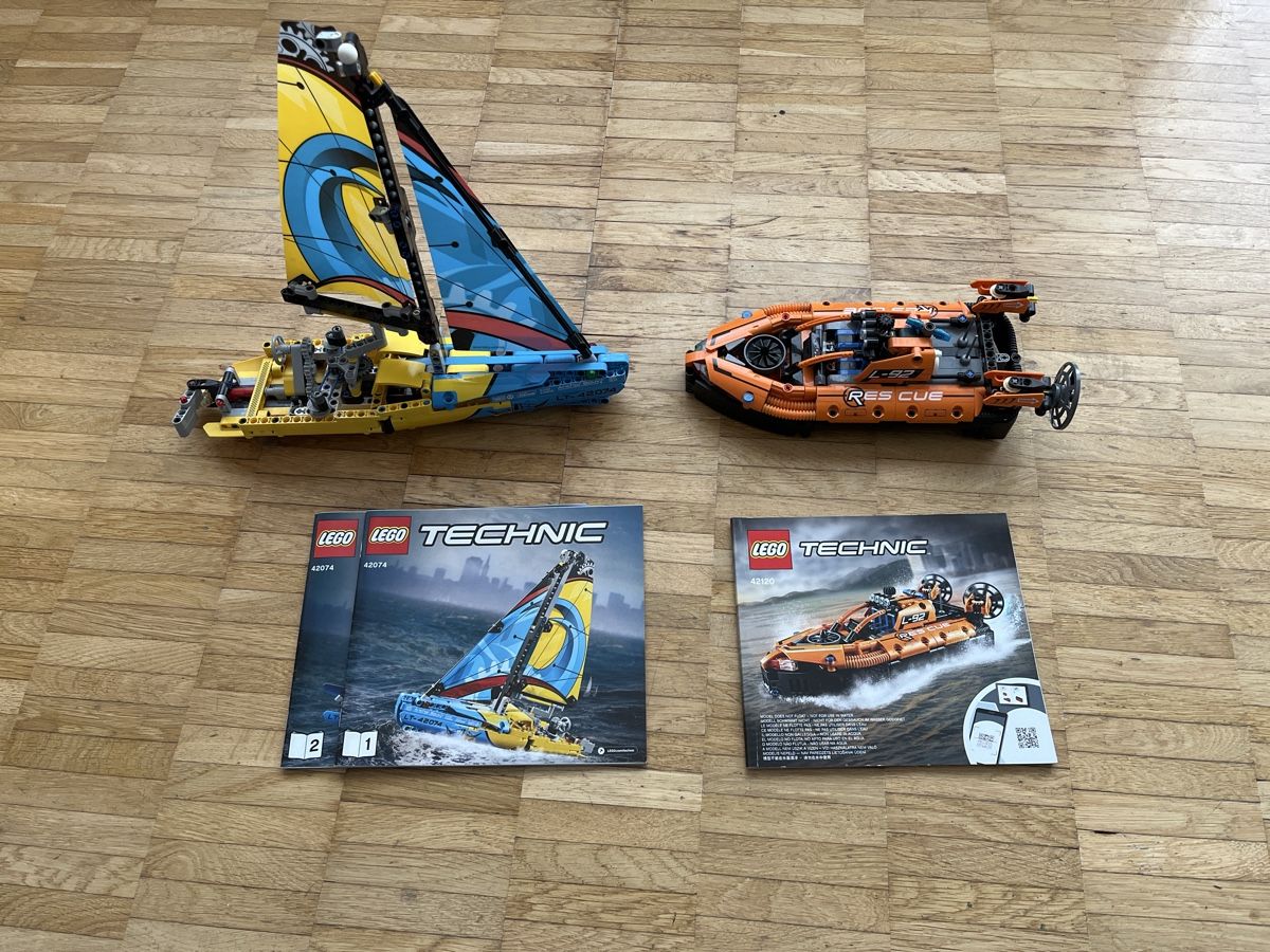 Lego Giocattoli: Lego Technik 42074 & 42120 – Usato da Greifensee venduto da Steini777